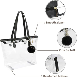 clear tote purse