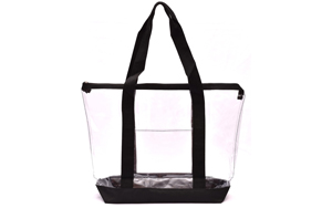 a clear bag