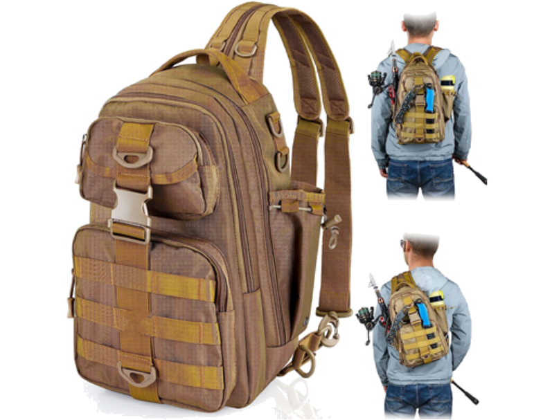 backpack fishing rod