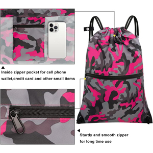 polyester drawstring bag