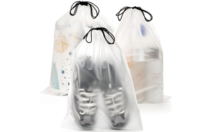 drawstring shoe bag