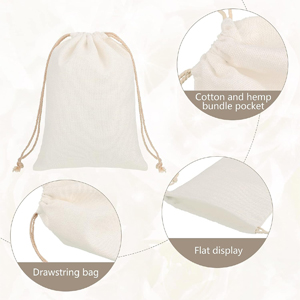 drawstring gift pouch