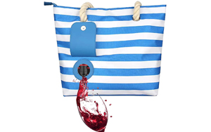 insulated wine cooler bag