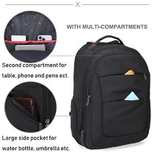 rucksack with wheels for travelling