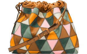 drawstring shoulder bag