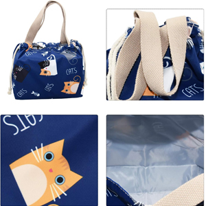 drawstring lunch bag