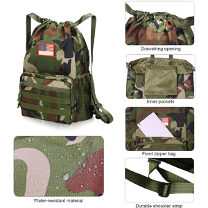 large drawstring backpack