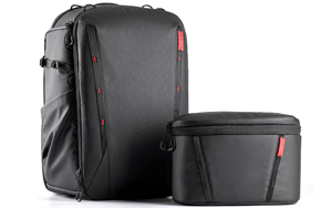 camera and laptop backpack