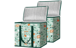 insulated grocery tote