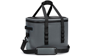 mesh beach bag with cooler