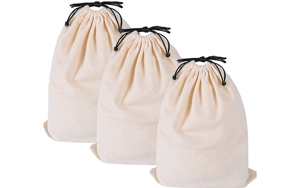 drawstring shoe bag
