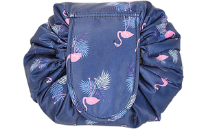 pull string makeup bag