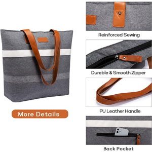 tote bag with insulated compartment