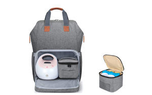 pump bag with cooler