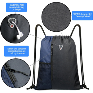 polyester drawstring bag