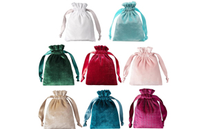 large velvet bags with drawstrings