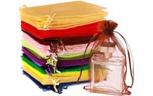 large satin drawstring bags