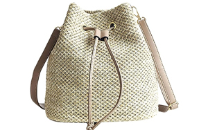 drawstring shoulder bag