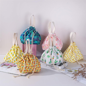 drawstring lunch bag