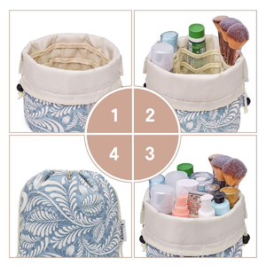 makeup pouch drawstring