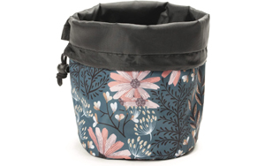lay flat drawstring makeup bag