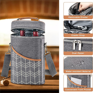 wine bottle cooler bag