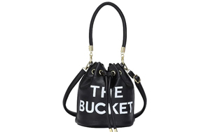 leather drawstring bag