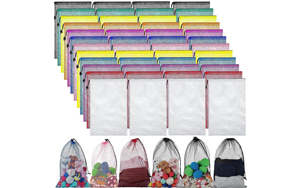 mesh drawstring bags