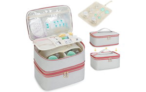 breast pump bag with cooler