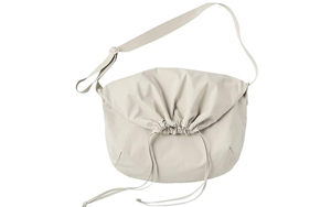 drawstring shoulder bag