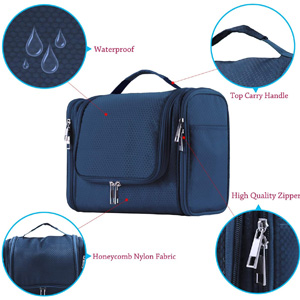 toiletry bags