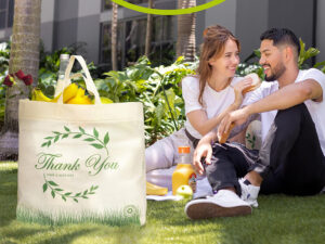 designer cotton bag