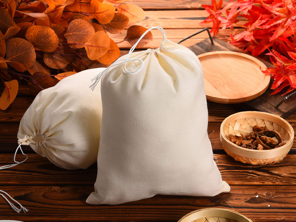 Cotton Draw string Bags